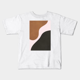 Neutral Wall Art, Scandinavian Print Kids T-Shirt